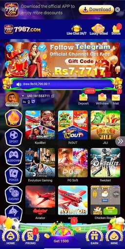 7987.com Game Pakistan Online Gaming Platform

